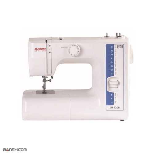 عکس چرخ خیاطی و گلدوزی ژانومه JANOME SEWING MACHINE JH1206 تصویر